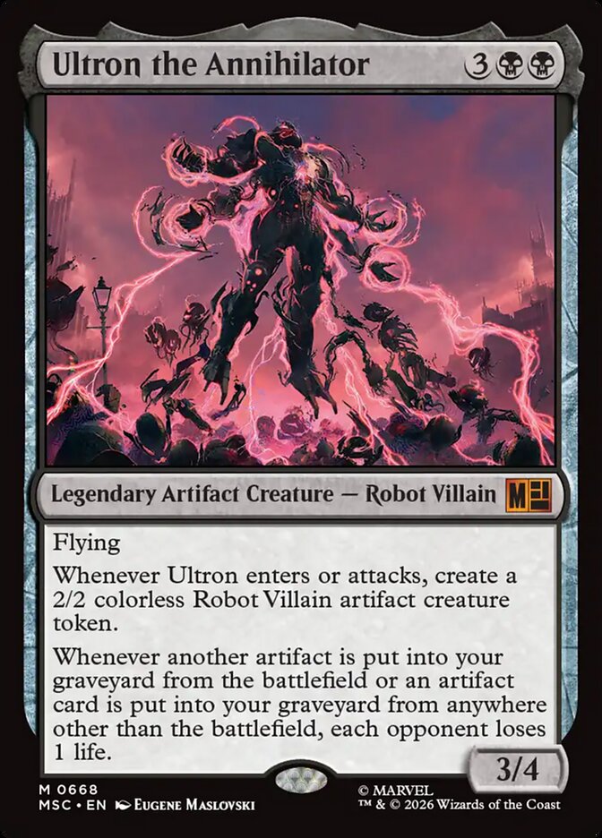 Ultron the Annihilator [ #0668 ] (MSC-M)