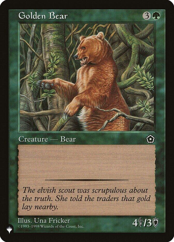 Golden Bear (P02-C-List)