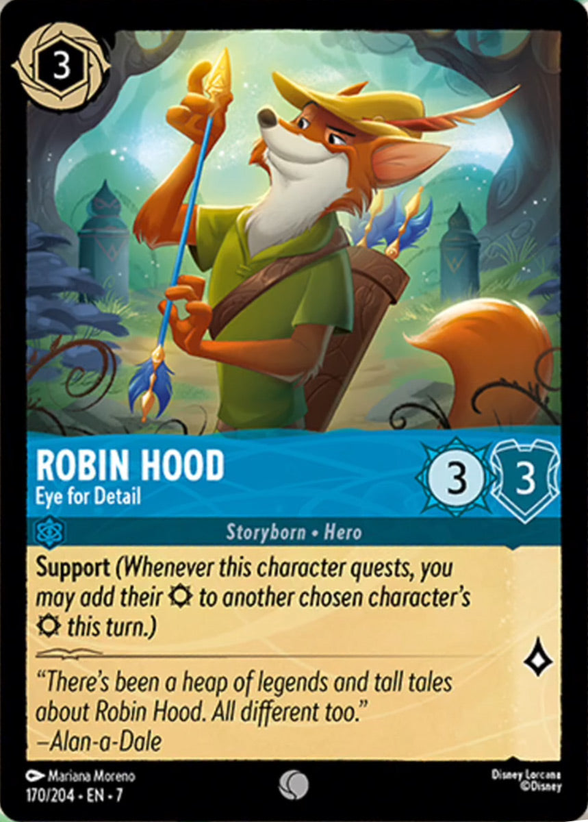 Robin Hood - Eye for Detail (Archazia's Island - 170/204) Common