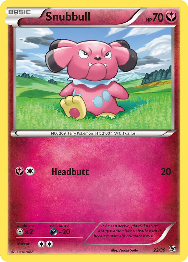 Snubbull - 022/039 (KSS) Common - Near Mint