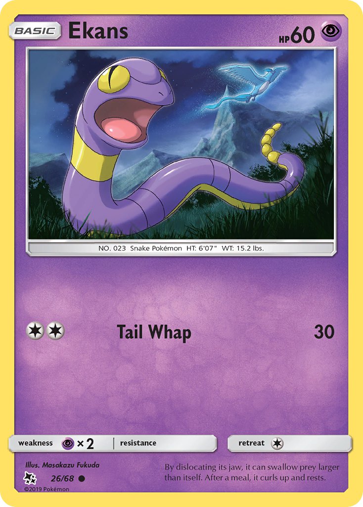 Ekans - 26/68 (HIF) Common - Near Mint