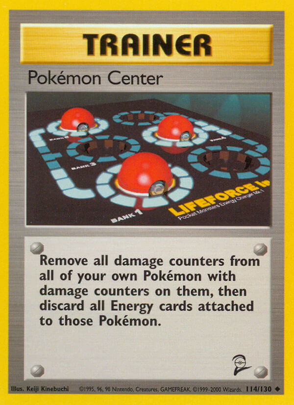 Pokemon Center - 114/130 (BS2) Uncommon - Near Mint