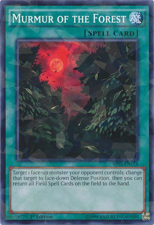 Murmur of the Forest (Shatterfoil) (BP03-EN174) Shatterfoil Rare - Near Mint 1st Edition