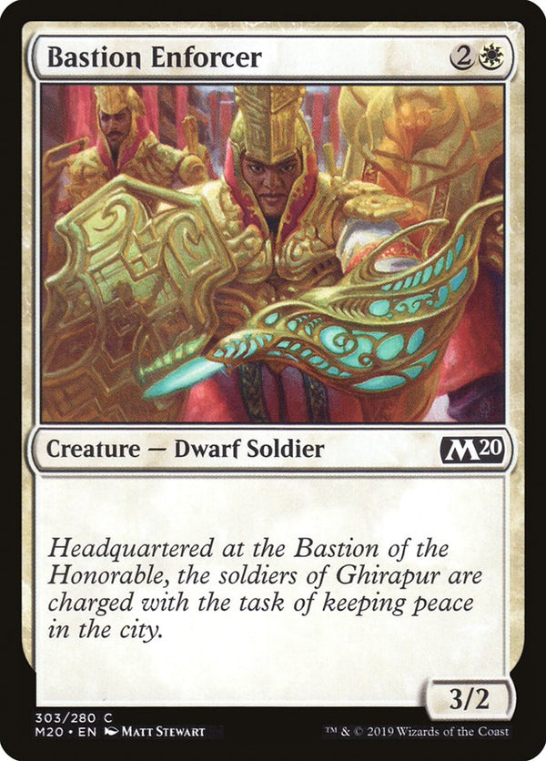 Bastion Enforcer (M20-C-FOIL)