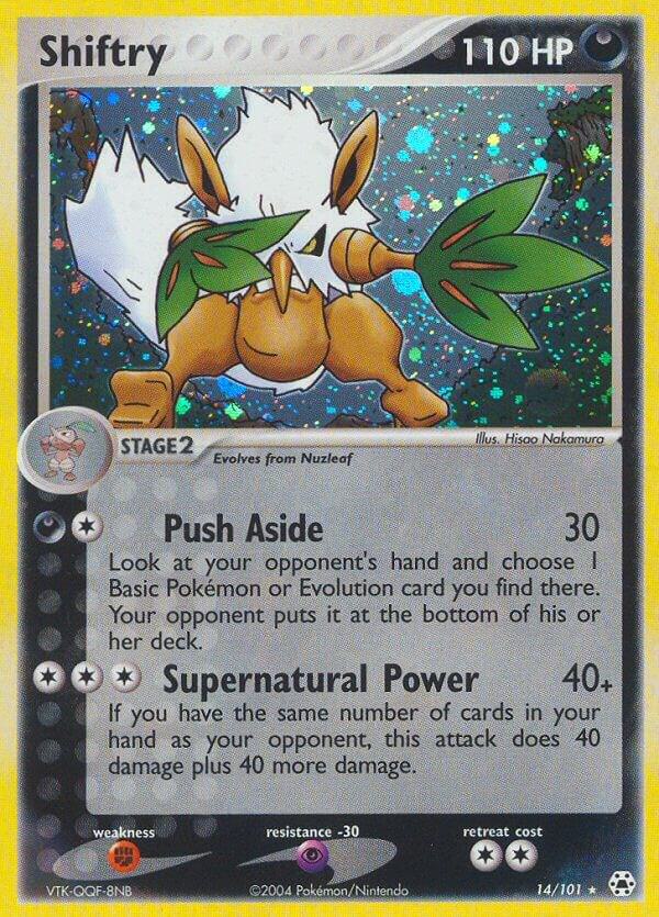 Shiftry - 014/101 (HL) Holo Rare - Near Mint Holofoil