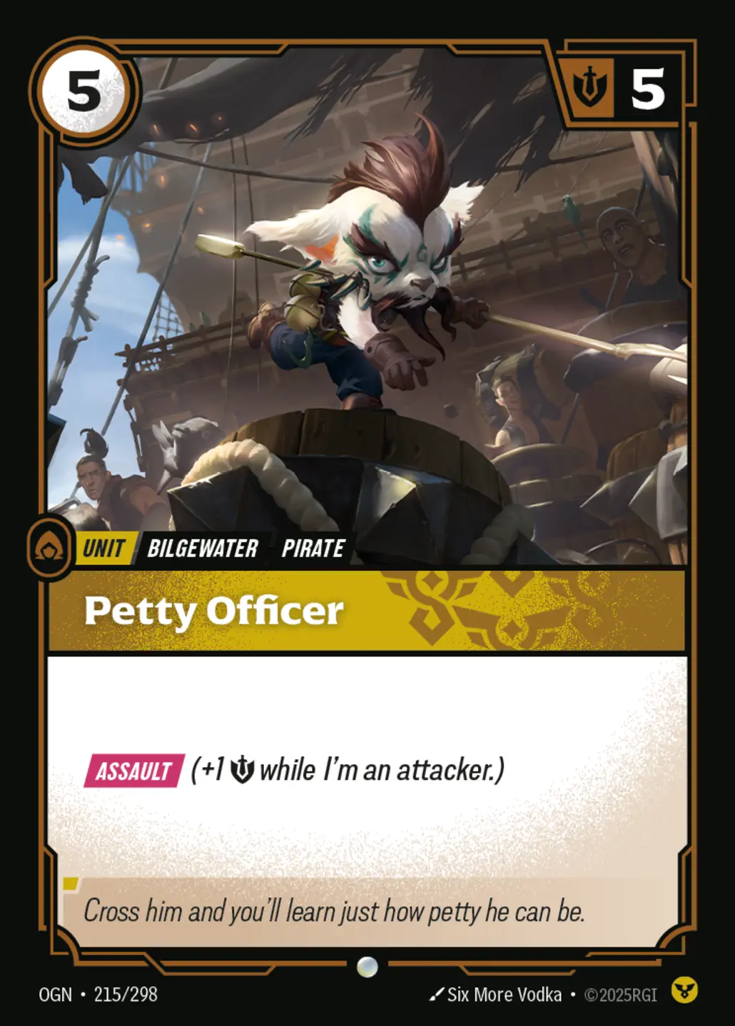 Petty Officer - 215/298 (OGN) Common