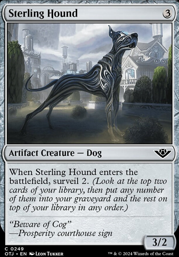Sterling Hound [#0249] (OTJ-C-FOIL)