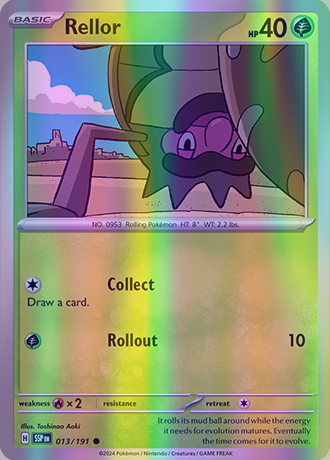 Rellor - 013/191 (SSP) Common - Near Mint Reverse Holofoil