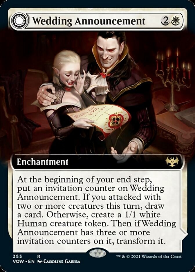Wedding Announcement // Wedding Festivity [#355 Extended Art] (VOW-R)