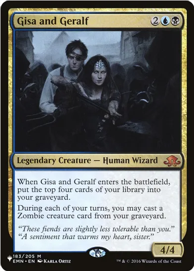 Gisa and Geralf (EMN-M-LIST)