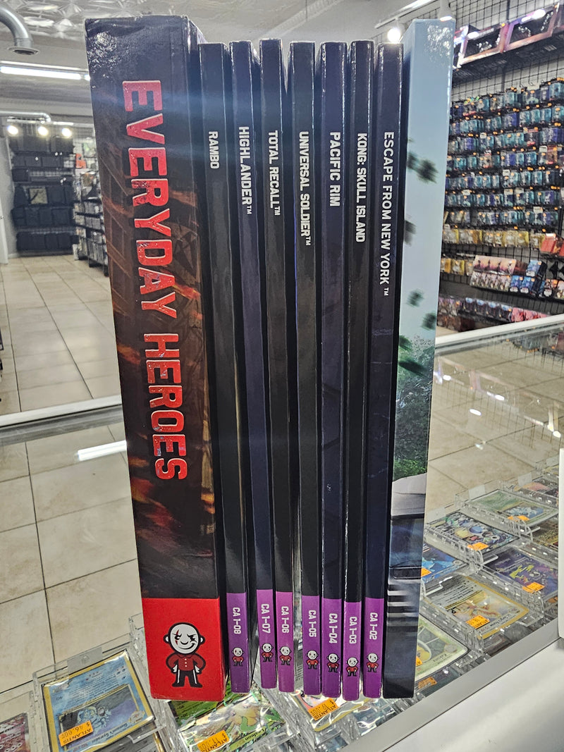 Everyday Heroes: Core Rulebook, GM Screen, + 7 Sourcebooks Bundle (USED)