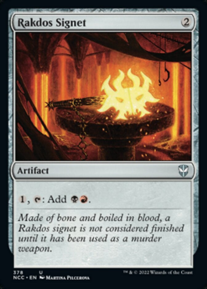 Rakdos Signet [ #0378 ] (NCC-U)
