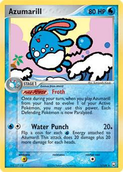 Azumarill - 1/109 (RR) Rare Near Mint