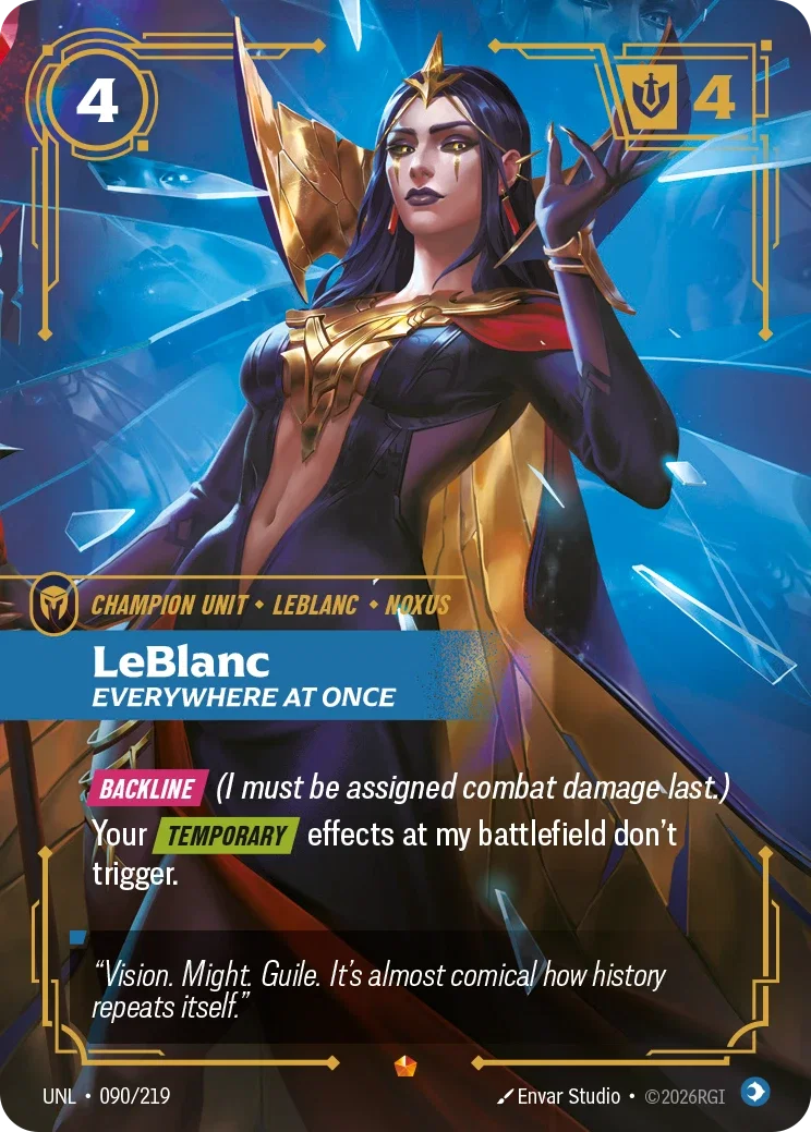LeBlanc - Everywhere At Once - 090/219 (UNL)  Epic