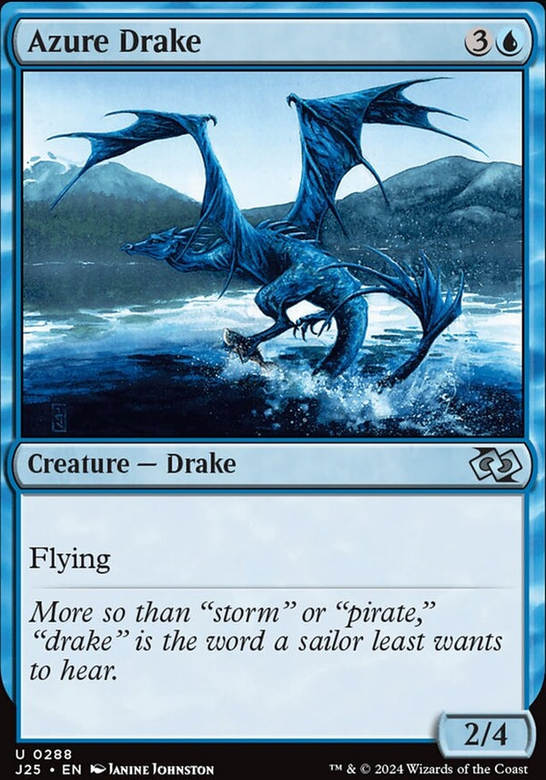 Azure Drake [#0288] (J25-U)