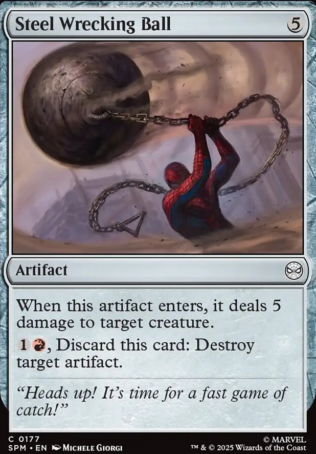 Steel Wrecking Ball [ #0177 ] (SPM-C)