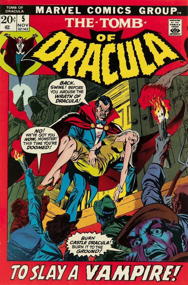 TOMB OF DRACULA (1972 Series) #5 (5.0)