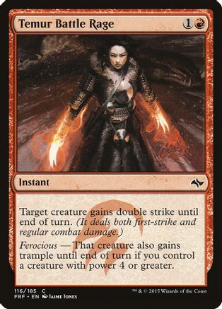 Temur Battle Rage (FRF-C)