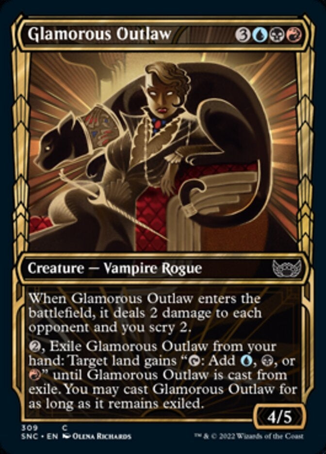 Glamorous Outlaw [ #309 Golden Age Showcase ] (SNC-C)