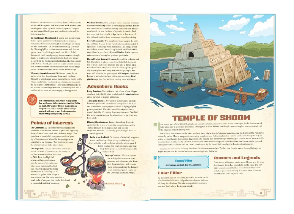 D&D 5E OGL: Campaign Setting - Obojima Tales From The Tall Grass