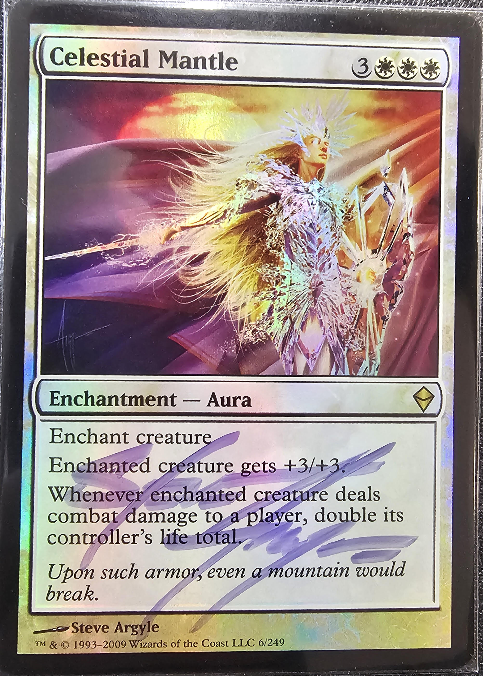 Celestial Mantle (ZEN-R-FOIL) Artist Signed