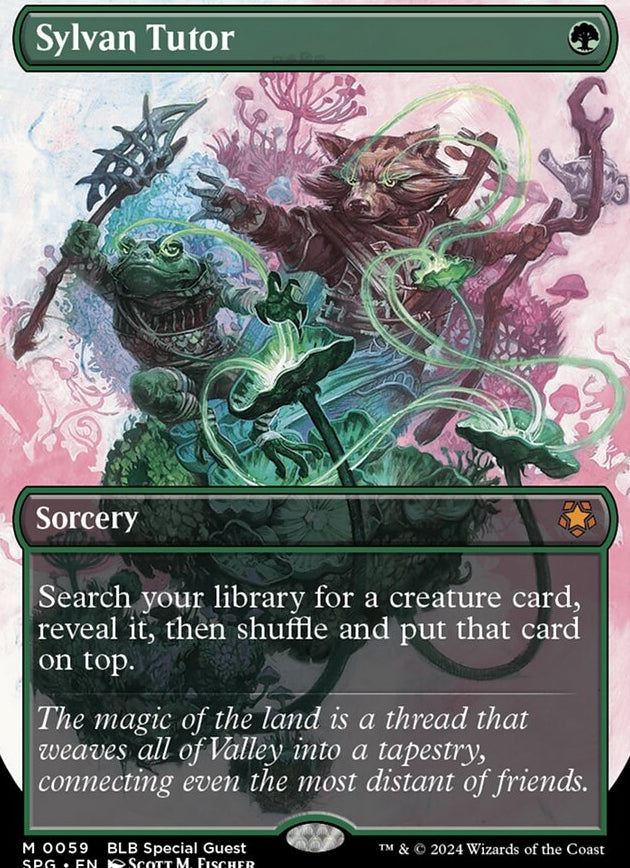 Sylvan Tutor [#0059] (SPG-BLB-M-FOIL)