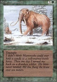 War Mammoth (3ED-C)