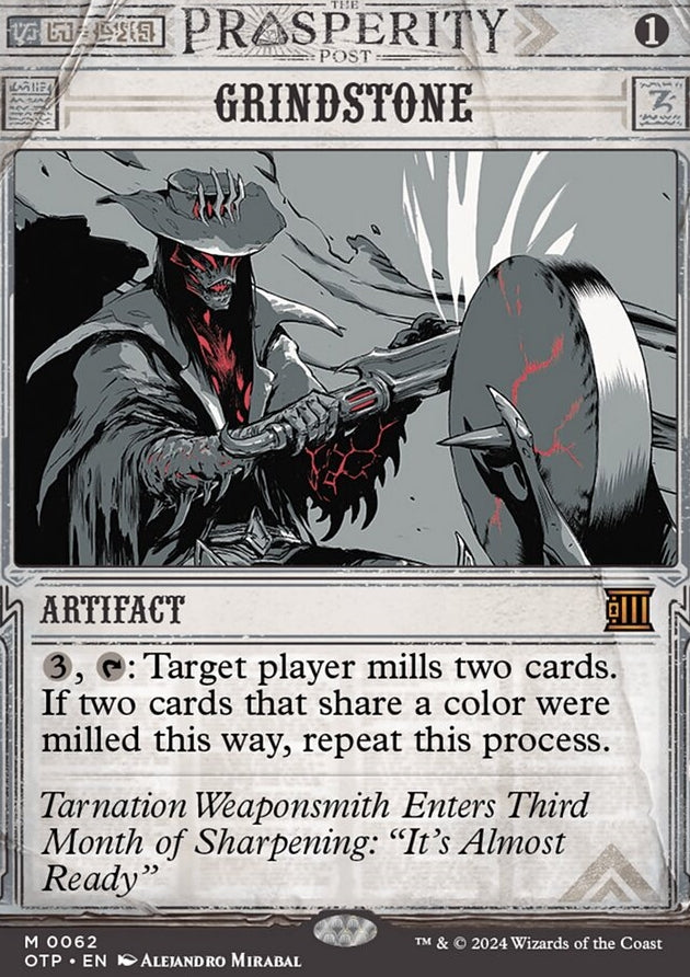 Grindstone [#0062 Showcase] (OTP-M-FOIL)