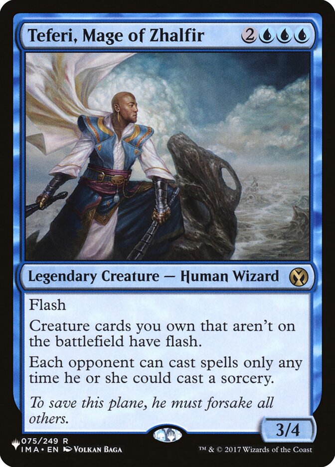 Teferi, Mage of Zhalfir (IMA-R-LIST)