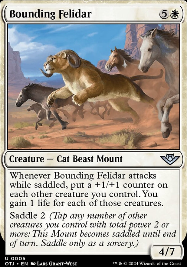 Bounding Felidar [#0005] (OTJ-U-FOIL)