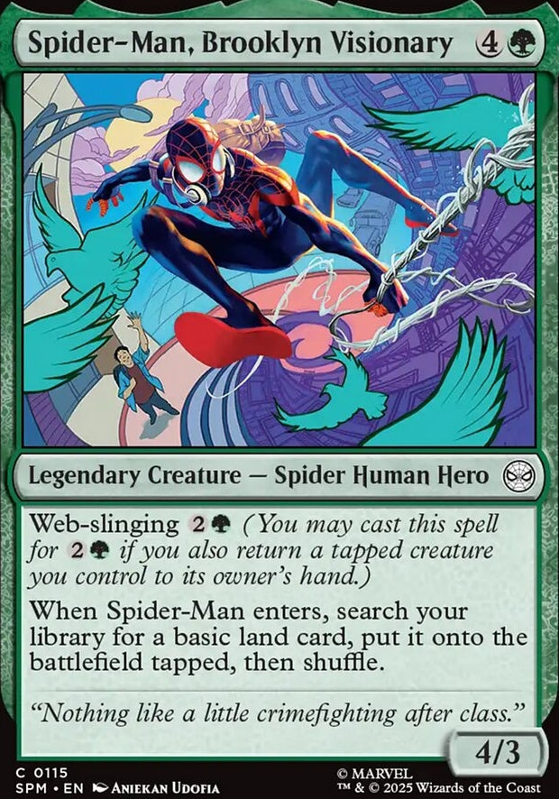 Spider-Man, Brooklyn Visionary [ #0115 ] (SPM-C)