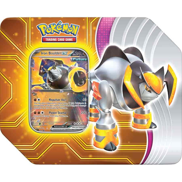 Pokemon TCG: Paradox Destinies Tin - Iron Boulder ex