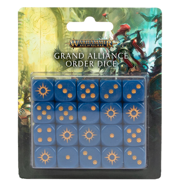 Citadel Hobby: Dice Set - Age of Sigmar: Order (3rd) (OOP)