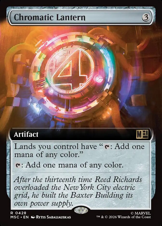 Chromatic Lantern [ #0428 Extended Art ] (MSC-R)