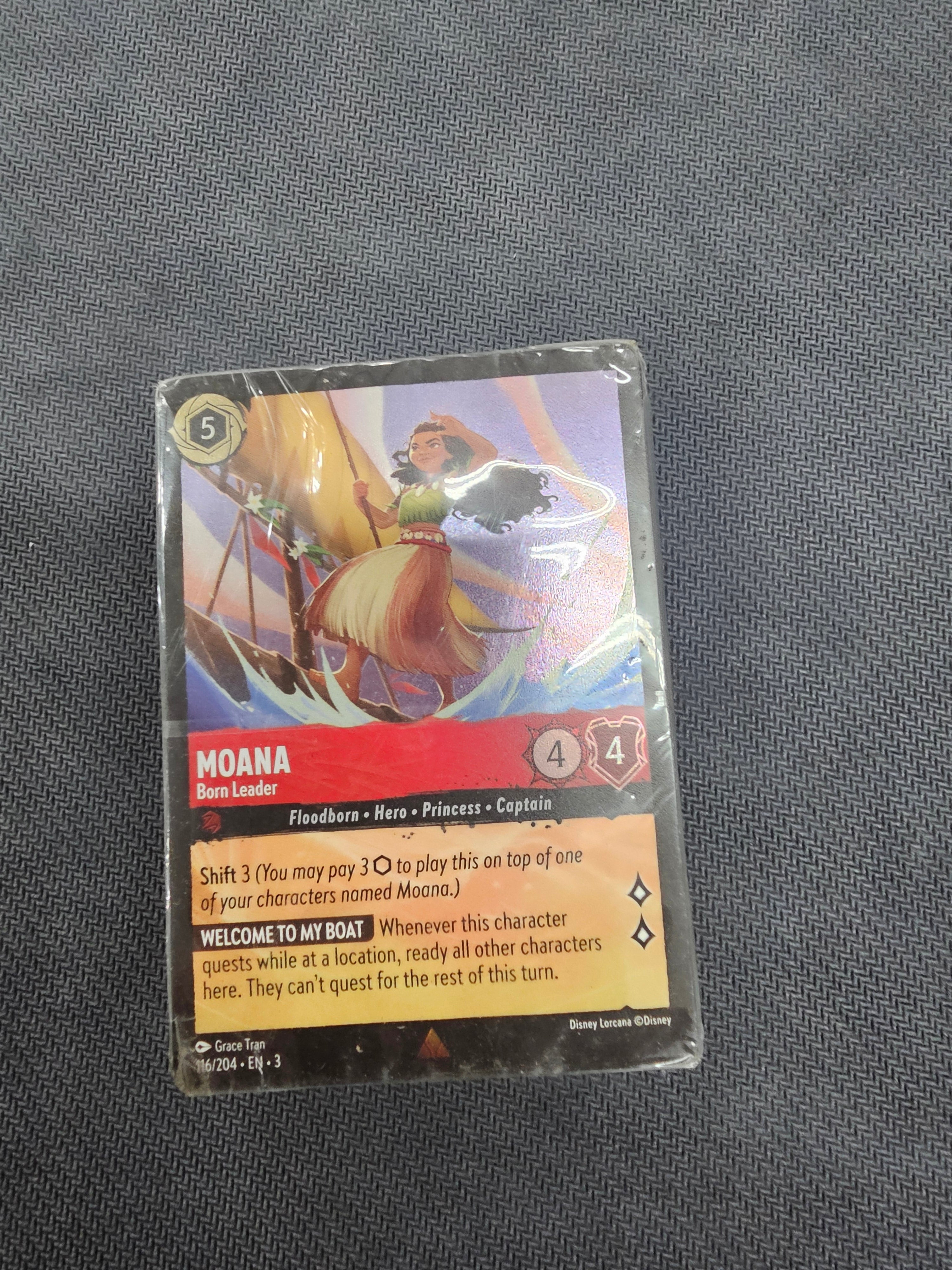 Lorcana TCG: Set 3 Into the Inklands - Starter Deck: Ruby / Sapphire (OPENED, NO PACK)