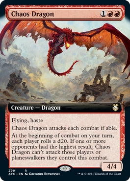Chaos Dragon [ #0299 Extended Art ] (AFC-R)