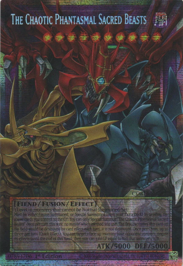 The Chaotic Phantasmal Sacred Beasts (CORI-EN029)