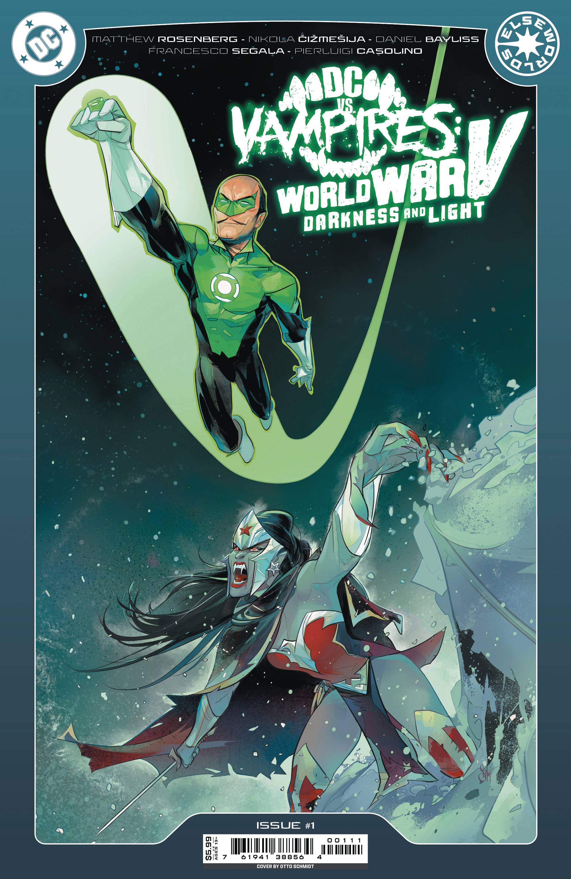 DC VS VAMPIRES WORLD WAR V DARKNESS AND LIGHT #1 (ONE SHOT) CVR A OTTO SCHMIDT