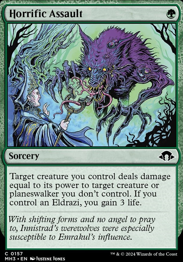 Horrific Assault [#0157] (MH3-C-FOIL)