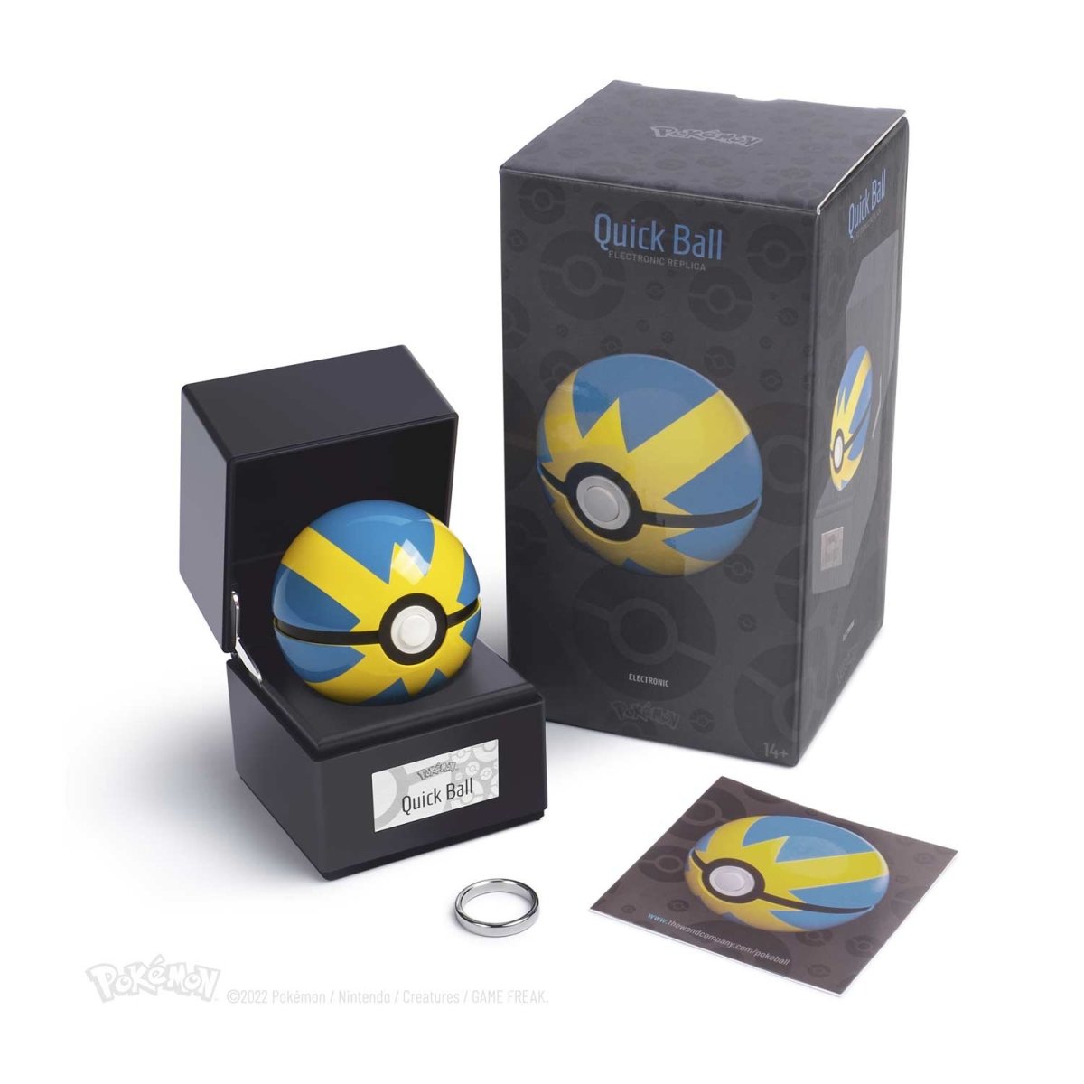Pokemon: Quick Ball Die Cast Replica - The Wand Company