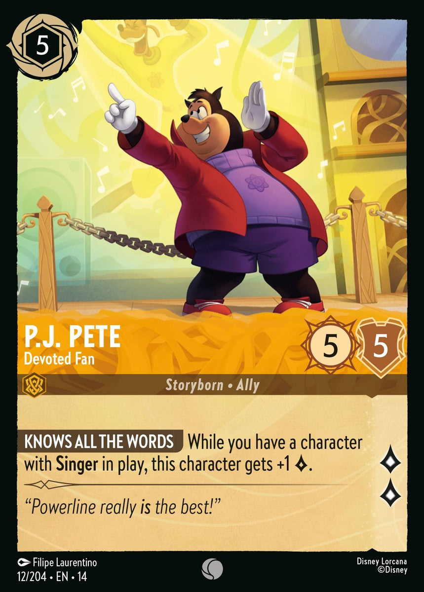 P.J. Pete - Devoted Fan (012/204 - Hyperia City) Common