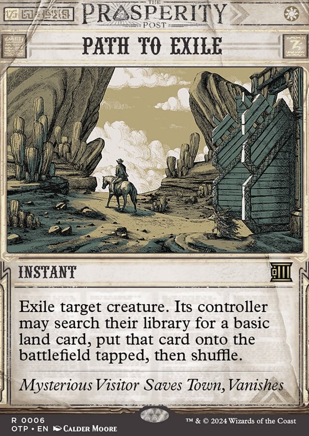 Path to Exile [#0006 Showcase] (OTP-R-FOIL)