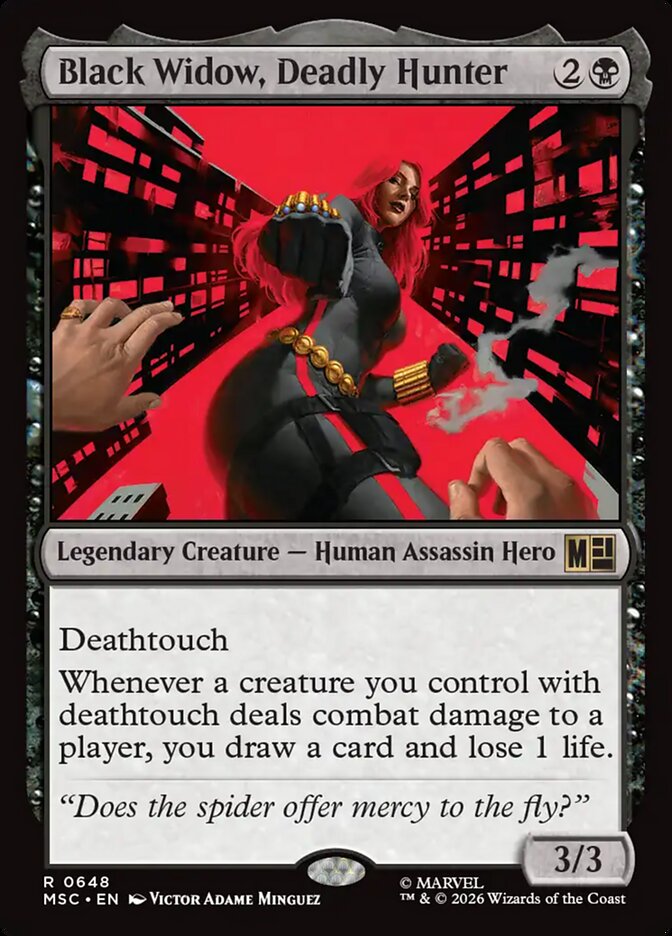 Black Widow, Deadly Hunter [ #0648 ] (MSC-R)