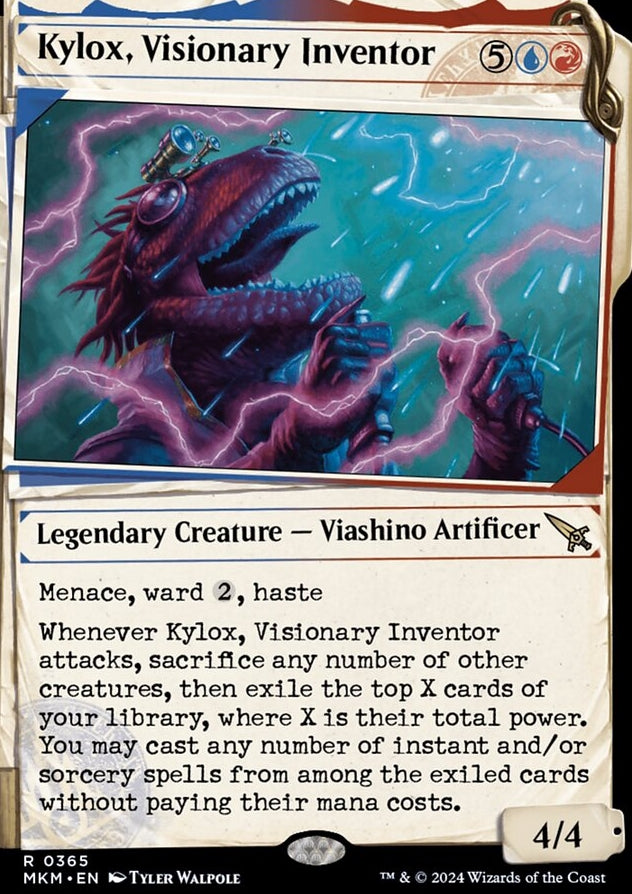 Kylox, Visionary Inventor [#0365 Dossier Showcase] (MKM-R-FOIL)