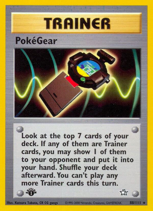 Pokegear - 88/111 (N1) Rare- Near Mint Unlimited