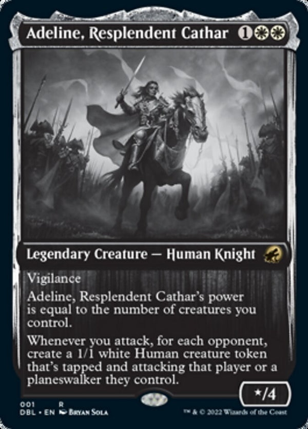 Adeline, Resplendent Cathar [#001] (DBL-R)
