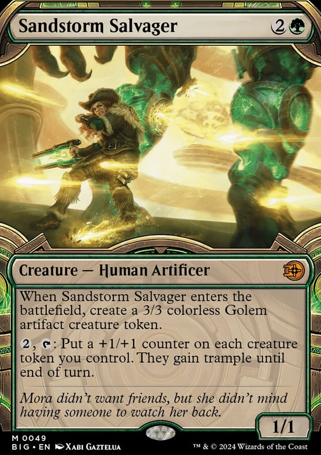 Sandstorm Salvager [#0049 Vault Frame] (BIG-M-FOIL)