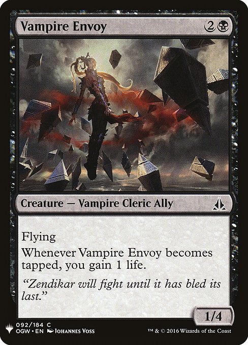 Vampire Envoy [Mystery Booster #0810] (OGW-C)