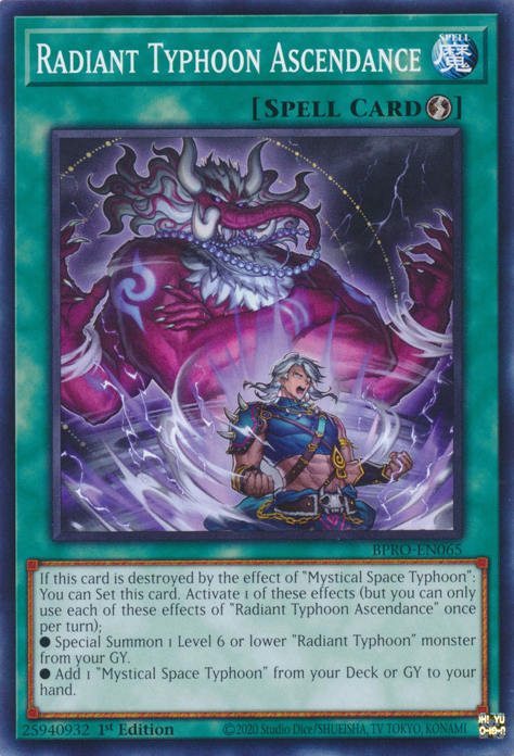 Radiant Typhoon Ascendance (BPRO-EN065)