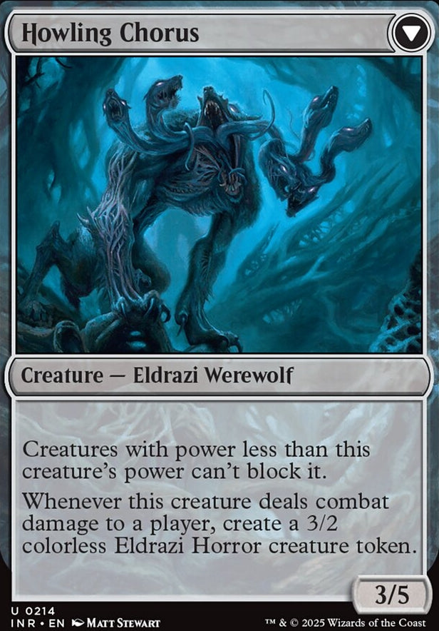 Shrill Howler // Howling Chorus [ #0214 ] (INR-U)